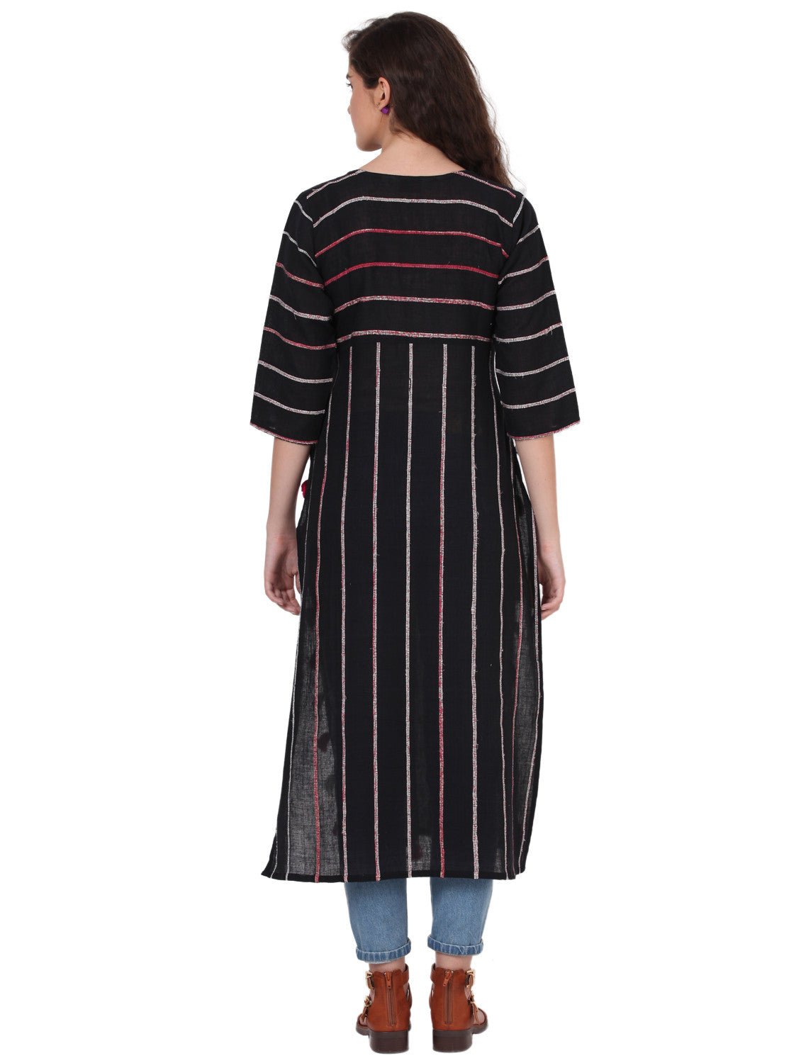 Tunic - Black Khesh Tunic - Prathaa