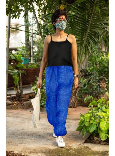 Slim Handloom Harem Pant - Prathaa - weaving traditions