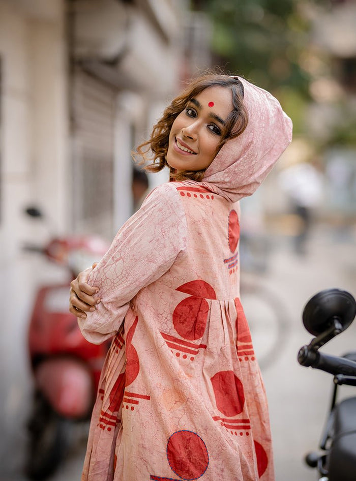 Bindi Batik Cotton Pleated Dress image 4