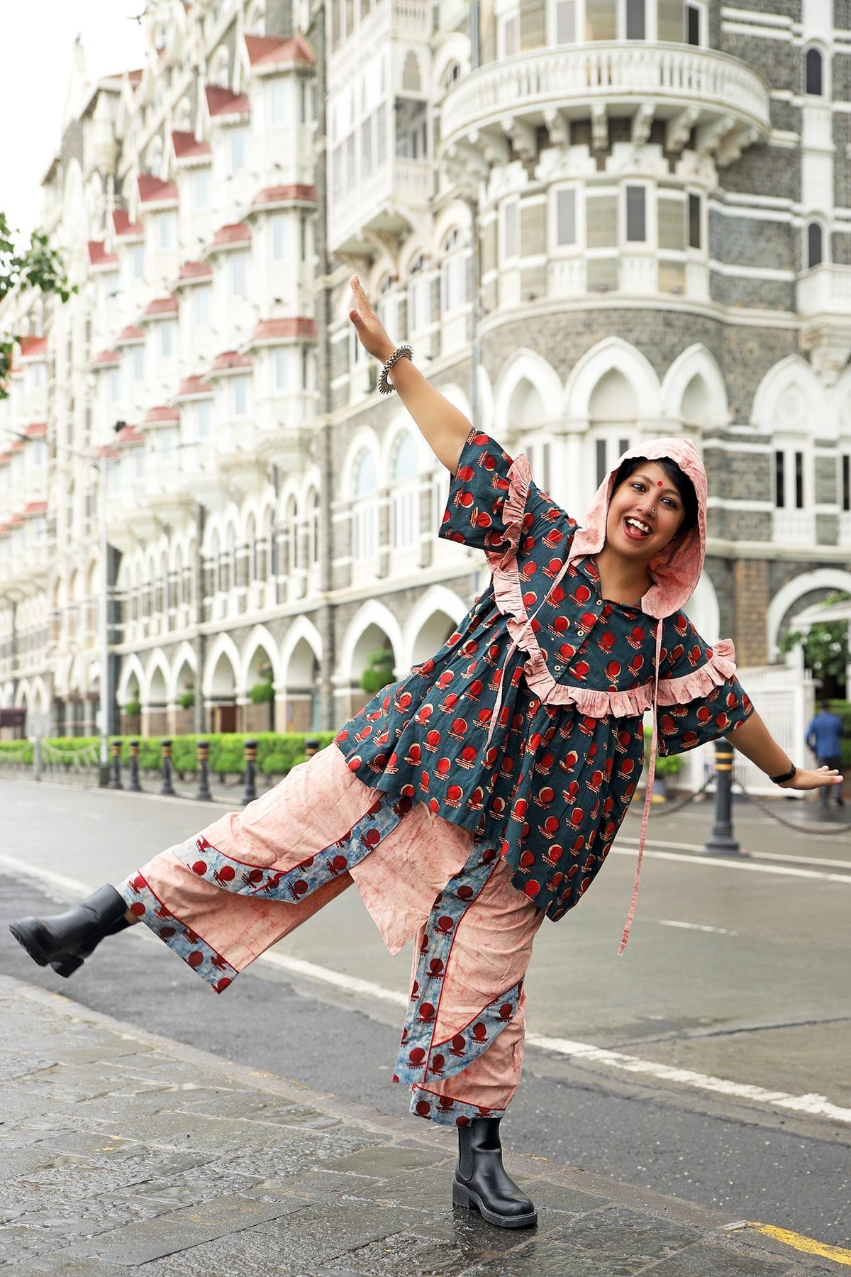 Bawra Set - Frill Shirt & Layered Pant image 1