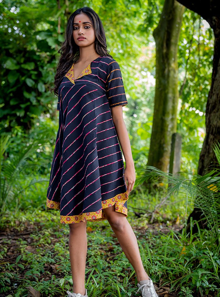 RATRI - Black Khesh Dress