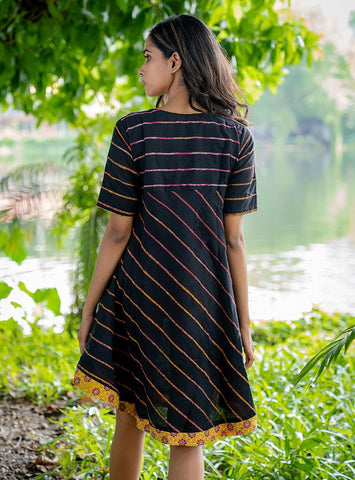 RATRI - Black Khesh Dress